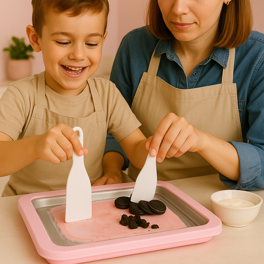 EisRollen™ Gefrierform für Eiscreme