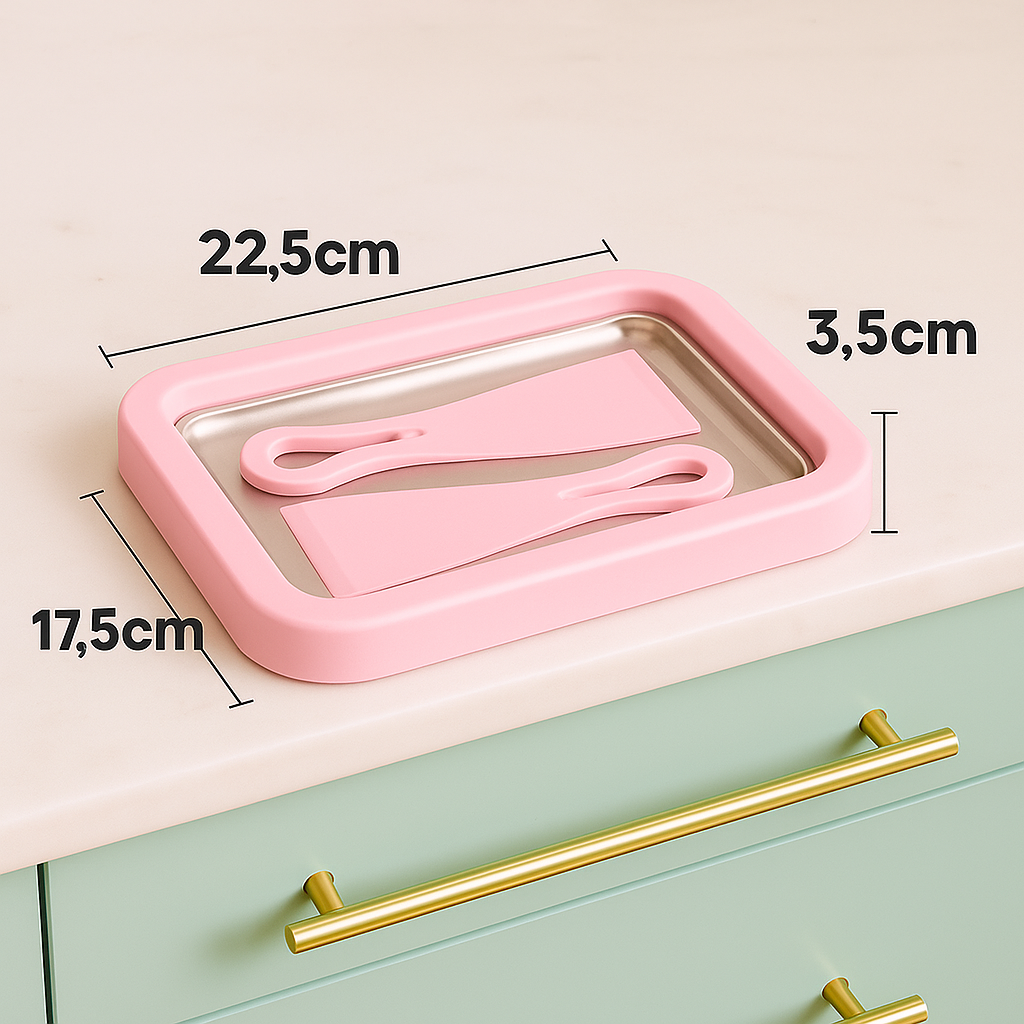 EisRollen™ Gefrierform für Eiscreme